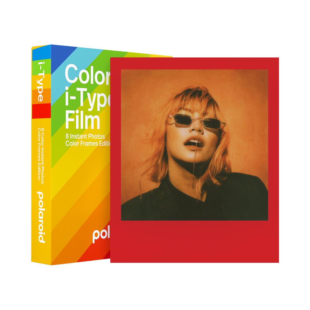 Polaroid Color film I-type Color Frame pikafilmi 8 kpl värillisillä kehyksillä