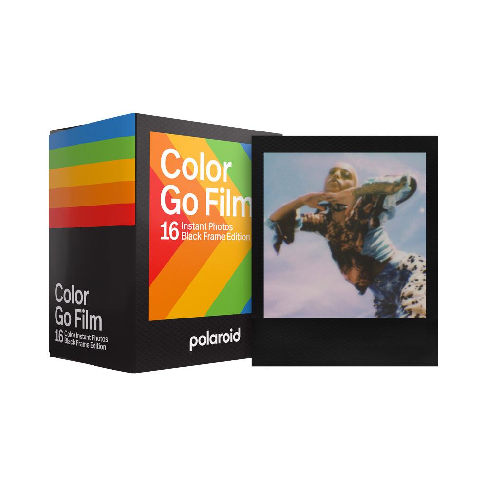 Polaroid Go Film Double Pack 16 photos - Black Frame väripikafilmi Polaroid Go -kameraan