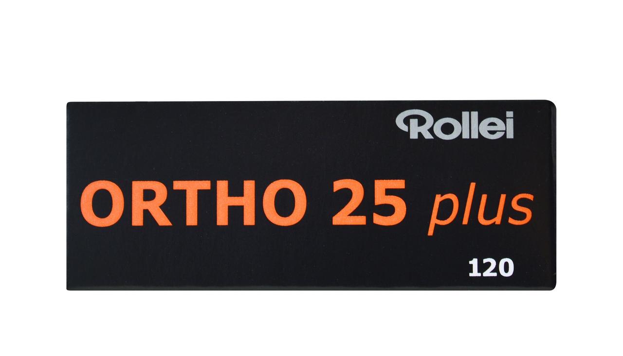 Rollei Ortho 25 Plus 120 mustavalkofilmi